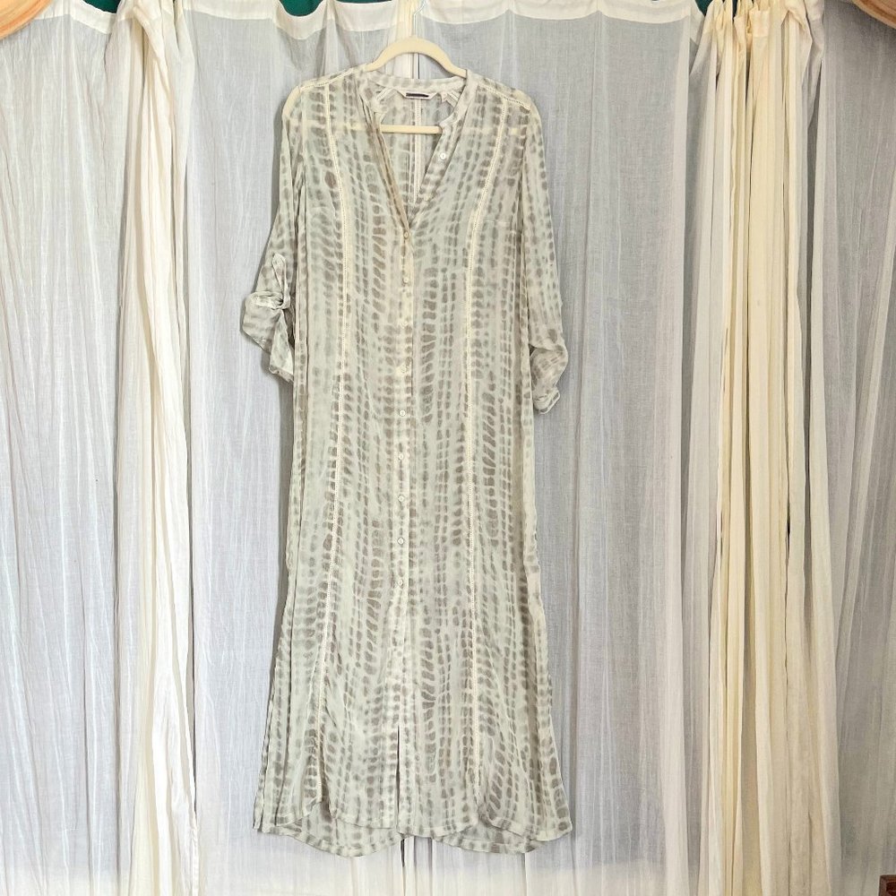 Soft Surroundings Sheer Shirtdress